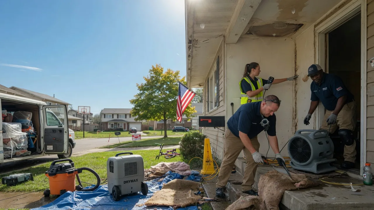 Water Damage Restoration in Hazelton, KS near me